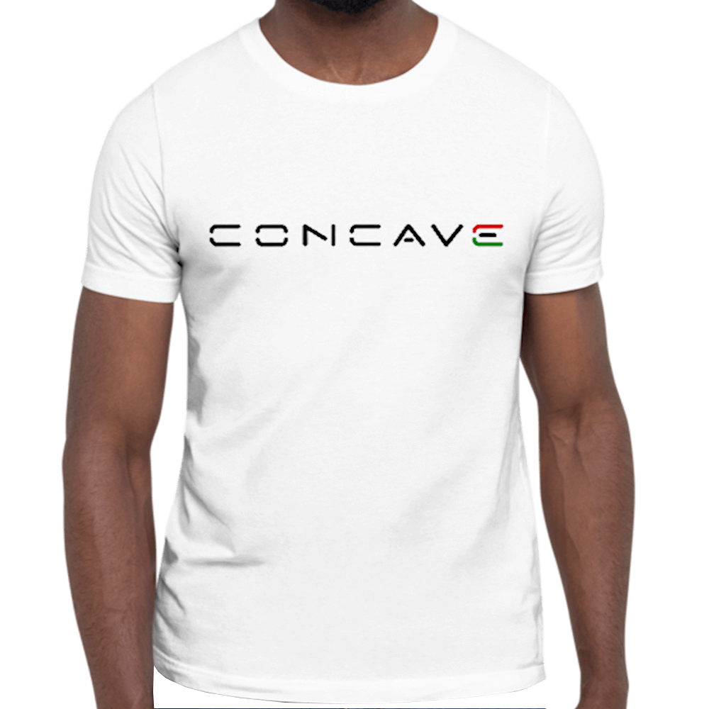 WHITE TEE - Concave Africa