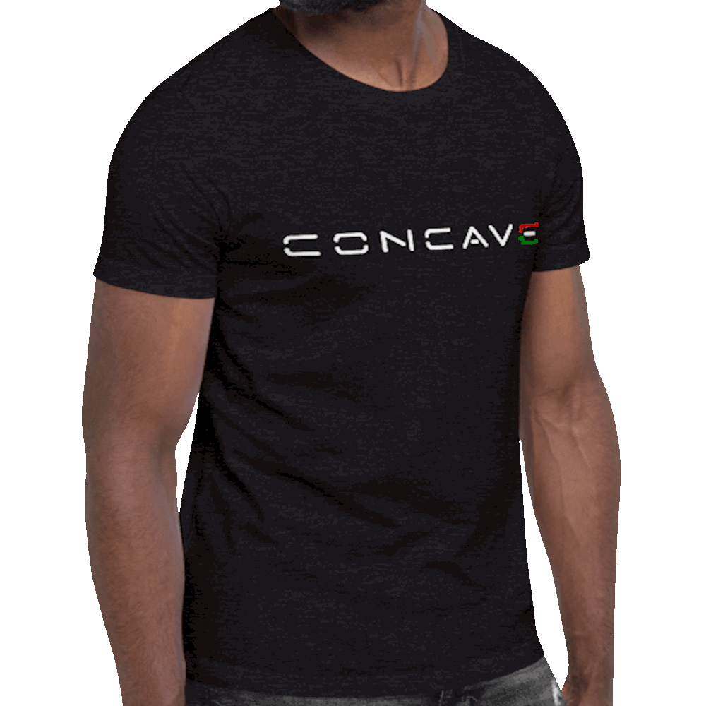 BLACK TEE - Concave Africa