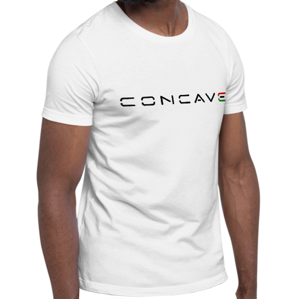 WHITE TEE - Concave Africa