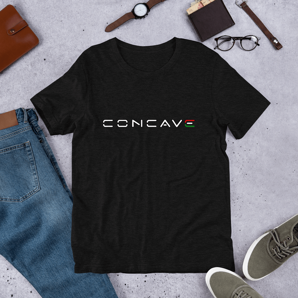 BLACK TEE - Concave Africa