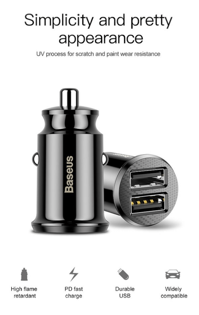 Mini USB Charger - Concave Africa