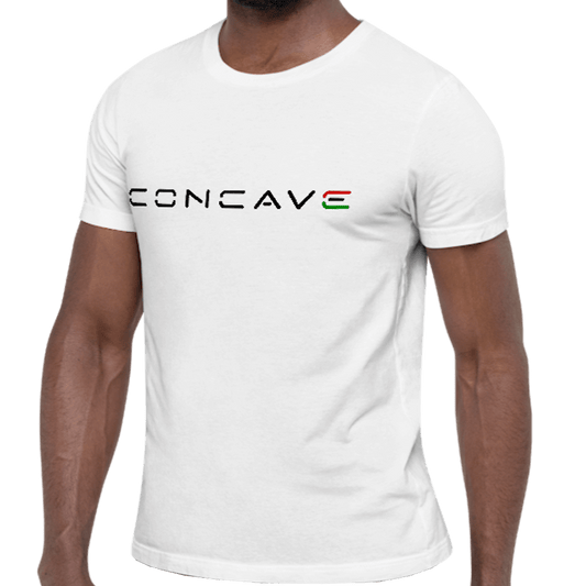 WHITE TEE - Concave Africa