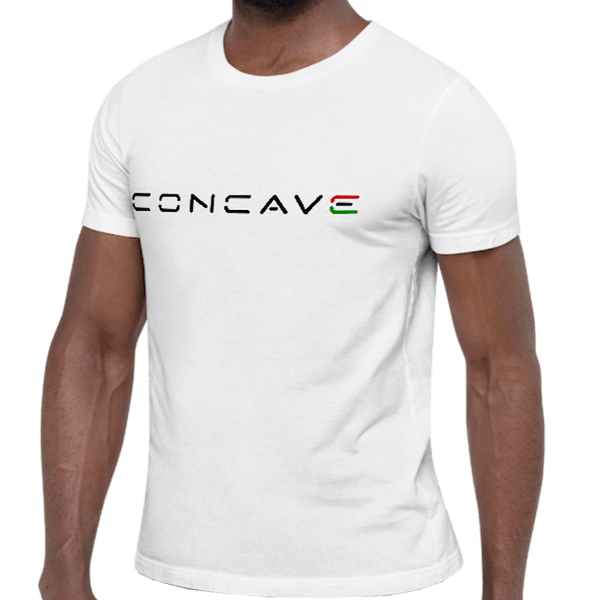 WHITE TEE - Concave Africa