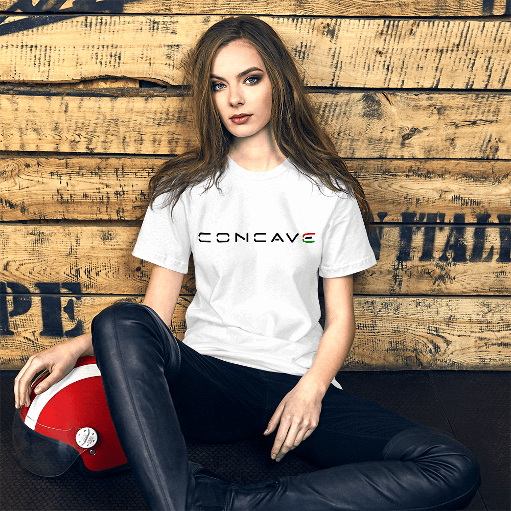WHITE TEE - Concave Africa