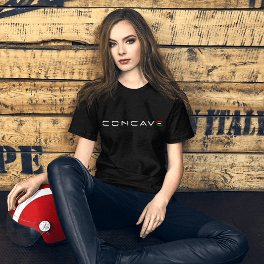 BLACK TEE - Concave Africa