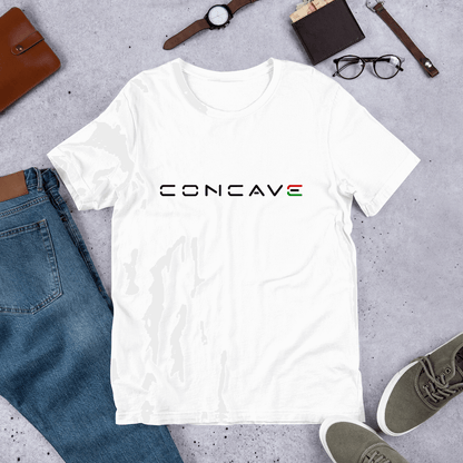 WHITE TEE - Concave Africa
